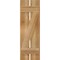 Ekena Millwork Spaced Board-n-Batten Shutters w/Z-Bar, Rough Sawn Western Red Cedar, 11 1/4W x 34H, PR RBS06Z11X034RWR - alternate 3